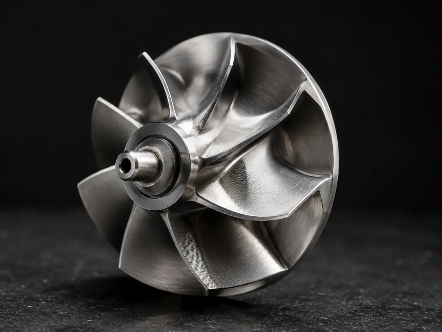 Custom stainless steel impeller manufactured by Matson
